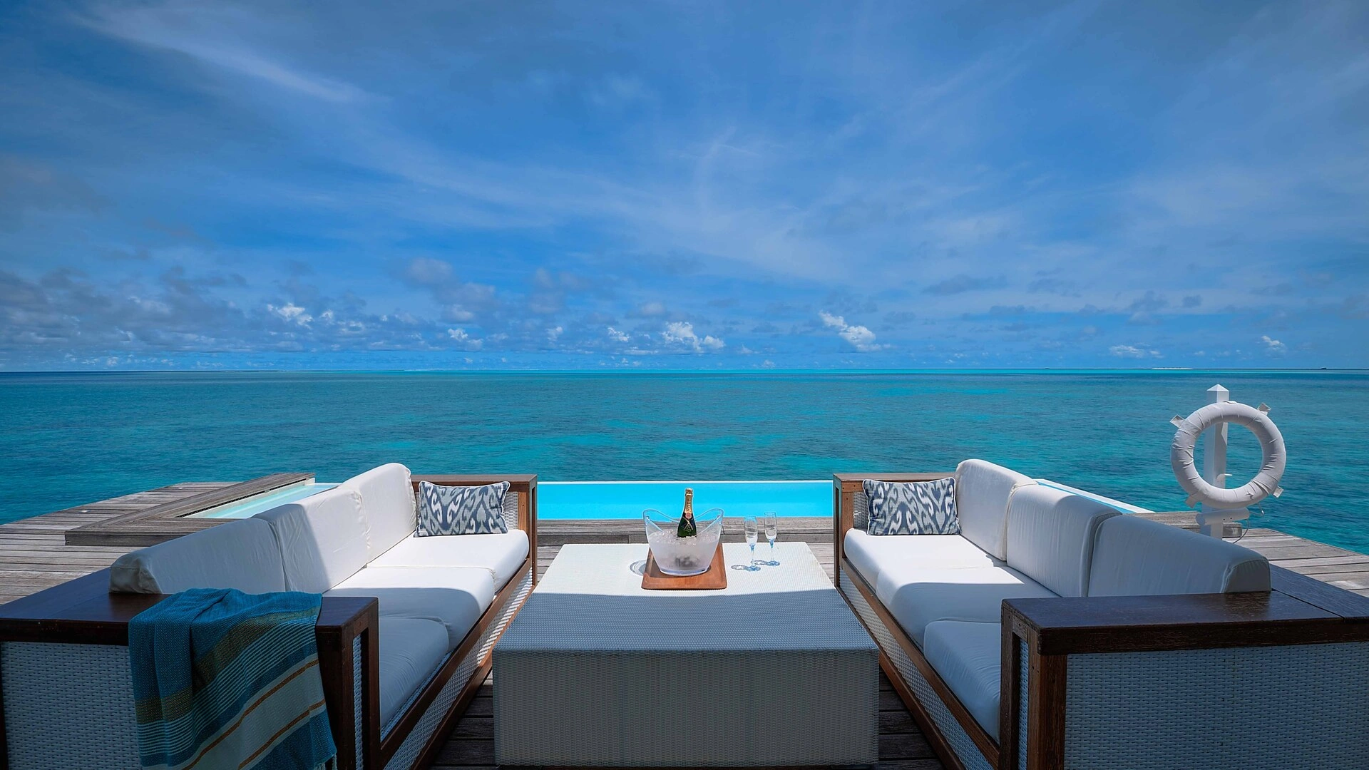 Diamonds Thudufushi Maldives Resort & Spa — Two Bedroom Pool Water Villa