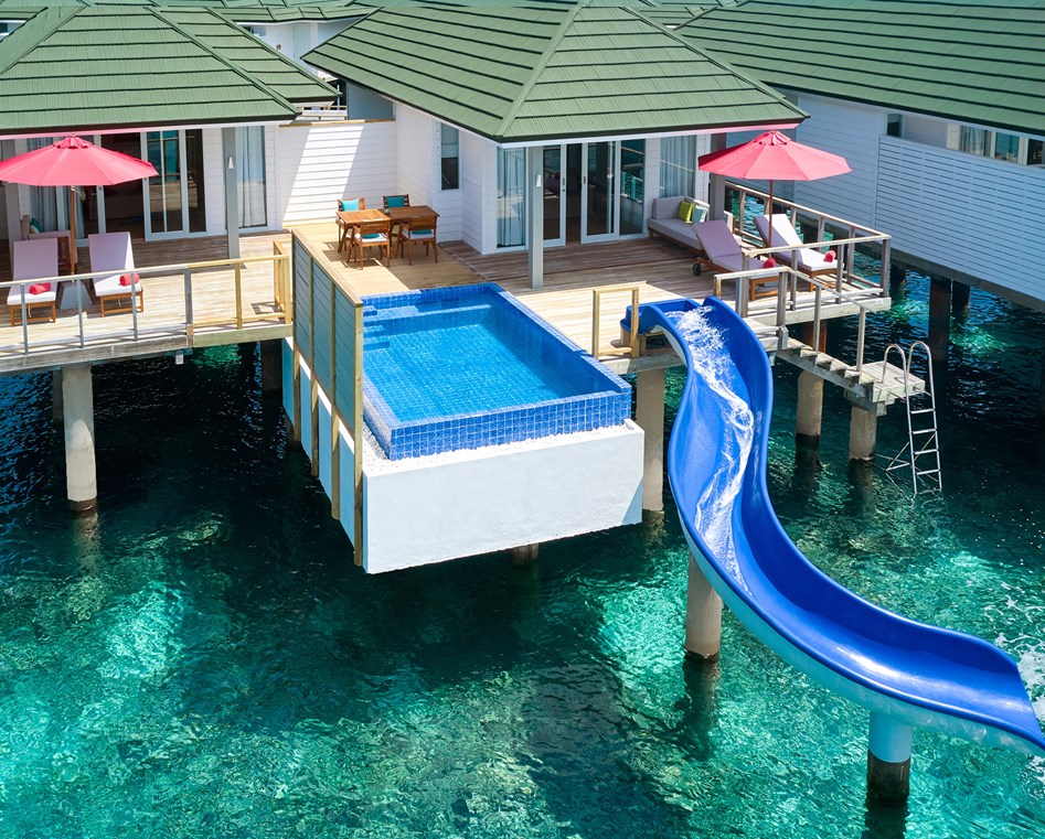 Siyam World Maldives — Two Bedroom Lagoon Villas with Pool + Slide