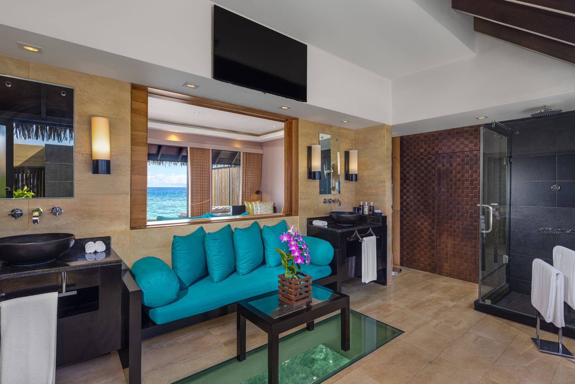 Adaaran Prestige Vadoo — Sunrise Water Villa with Private Pool and Jacuzzi