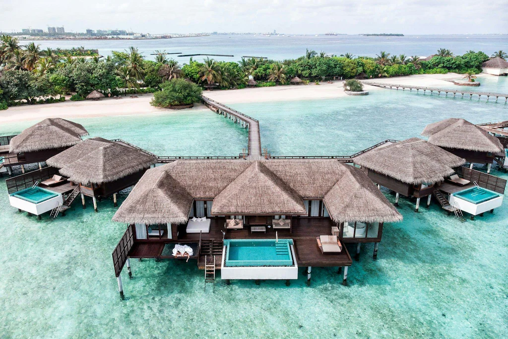 Sheraton Maldives Full Moon Resort & Spa — Two-Bedroom Overwater Suite