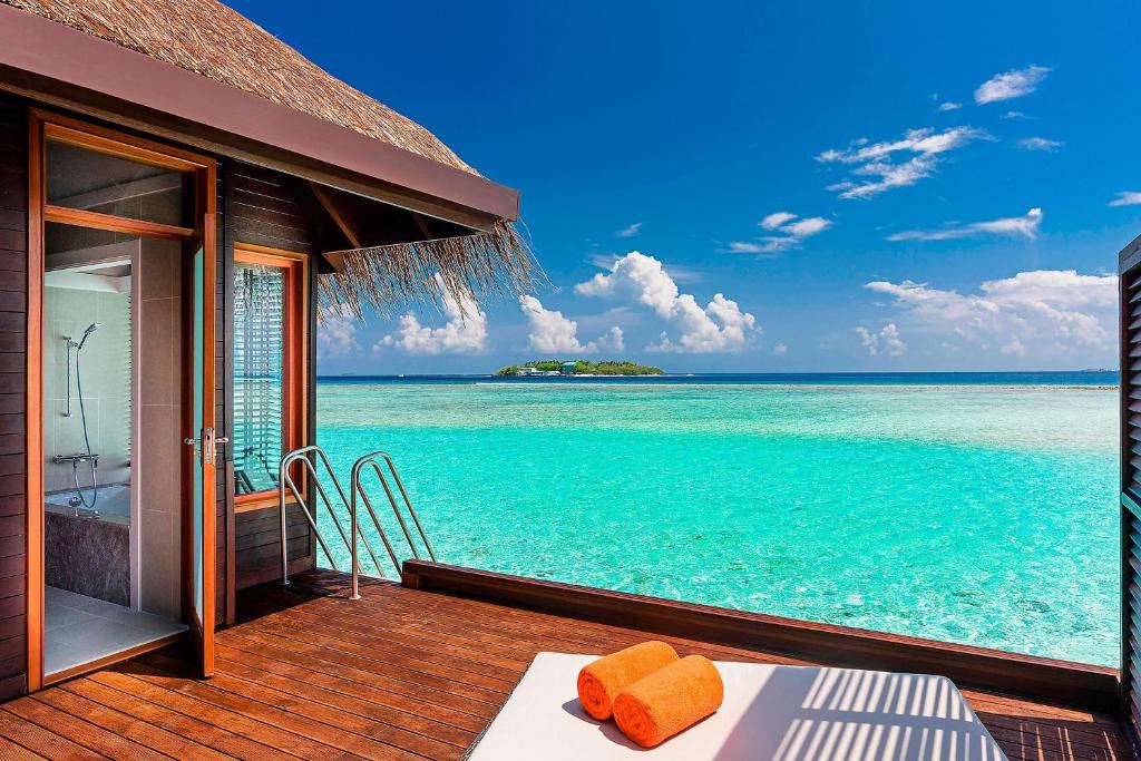 Sheraton Maldives Full Moon Resort & Spa — Overwater Villa (Water Bungalow)