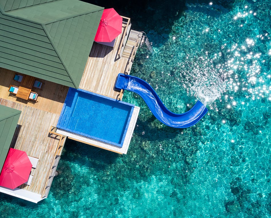 Siyam World Maldives — Two Bedroom Lagoon Villas with Pool + Slide