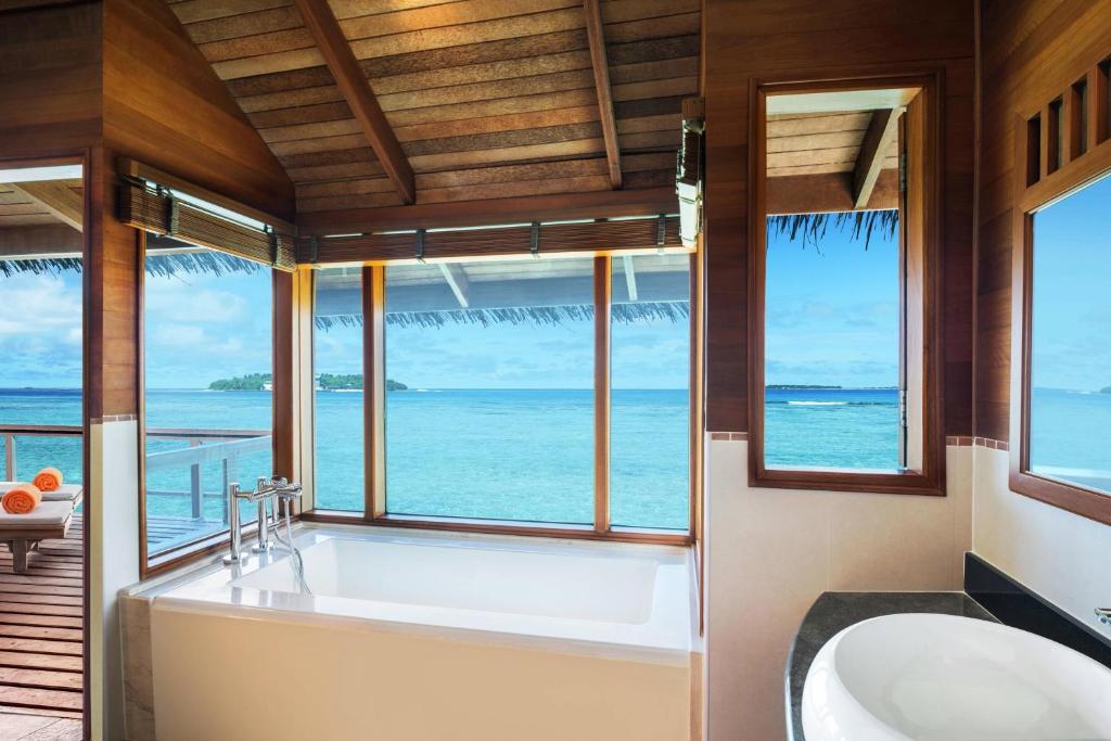 Sheraton Maldives Full Moon Resort & Spa — Overwater Pool Villa